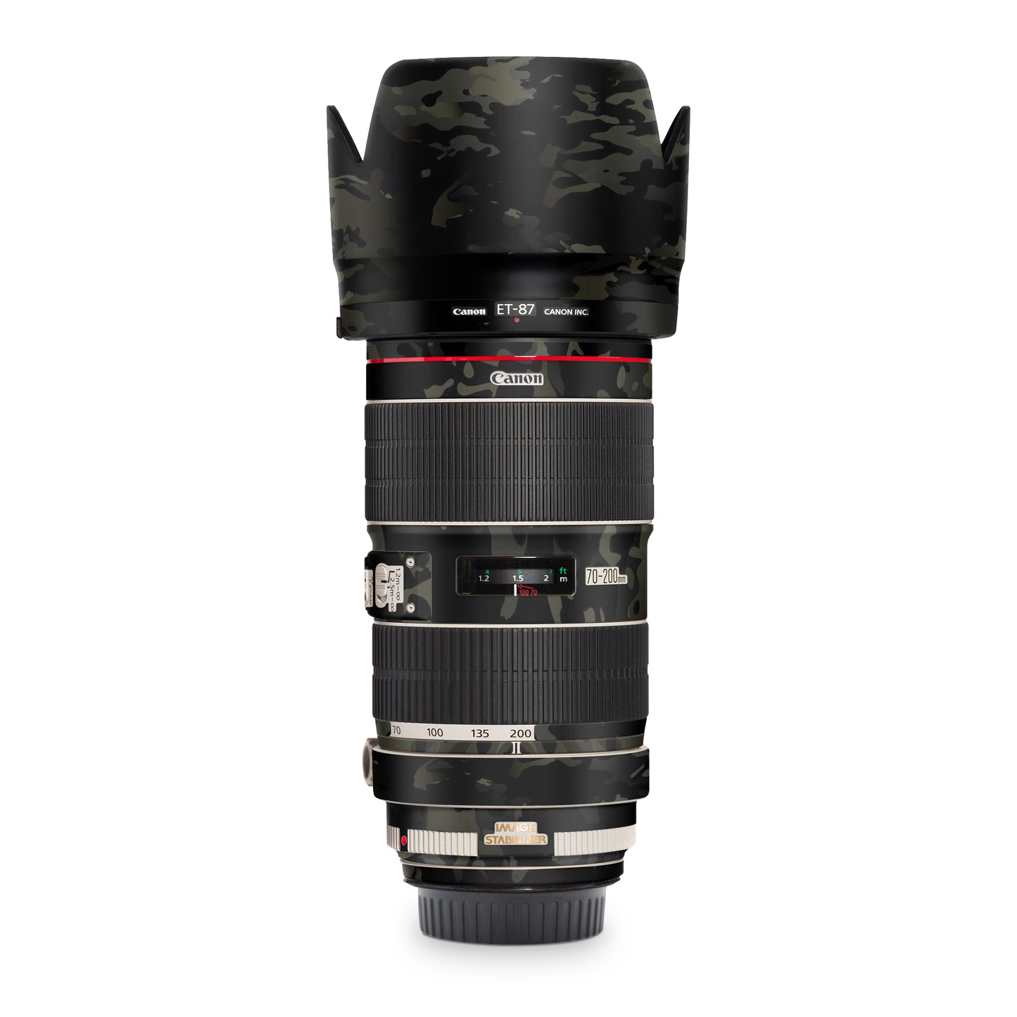 Canon EF 70-200mm F-2.8L is II USM lens MULTICAM® vinyl skin