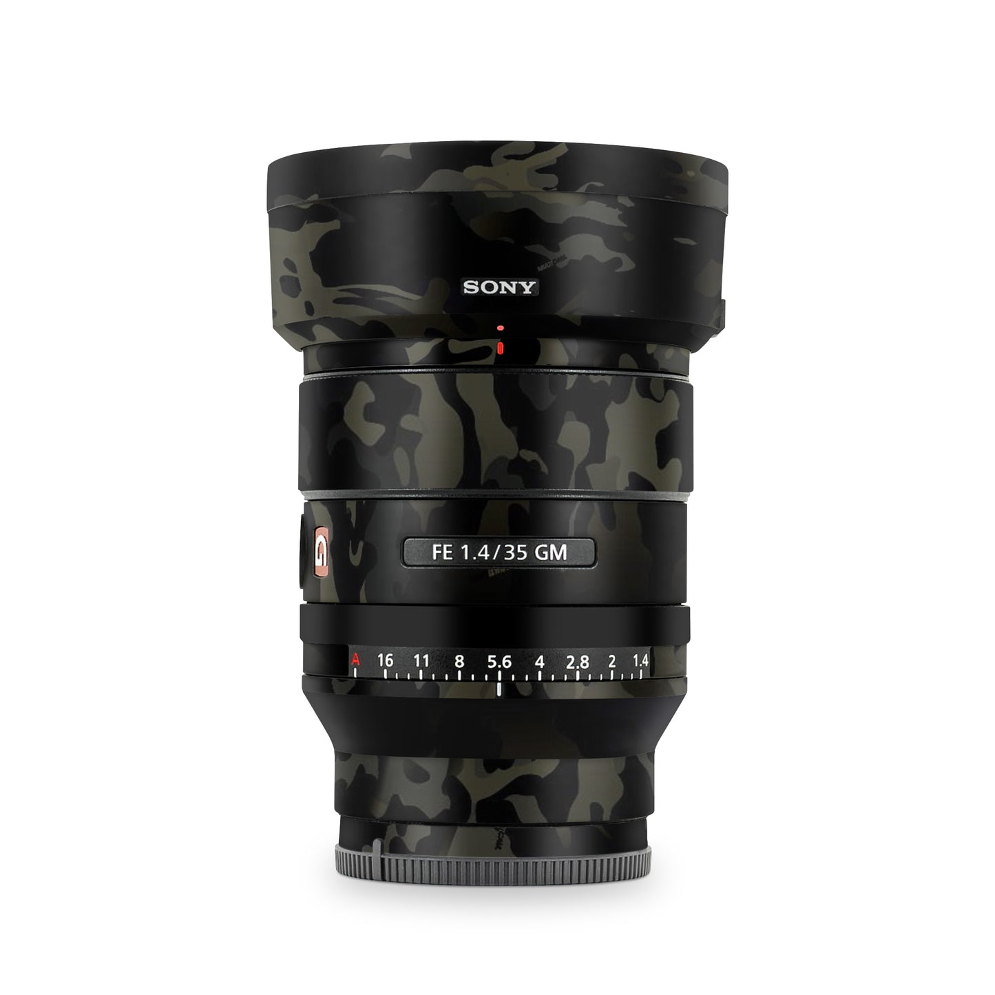 Sony FE 35mm F1.4 GM lens MULTICAM® vinyl skin