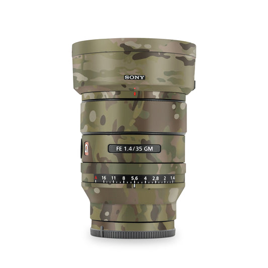 Sony FE 35mm F1.4 GM lens MULTICAM® vinyl skin