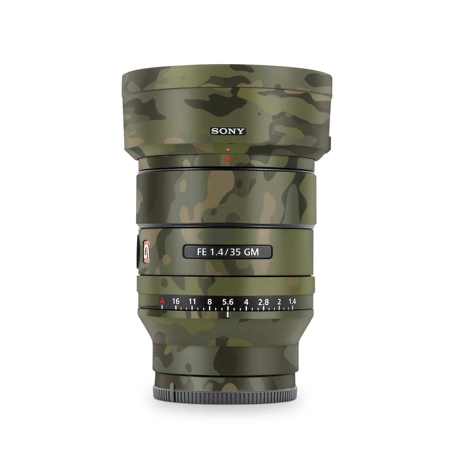 Sony FE 35mm F1.4 GM lens MULTICAM® vinyl skin