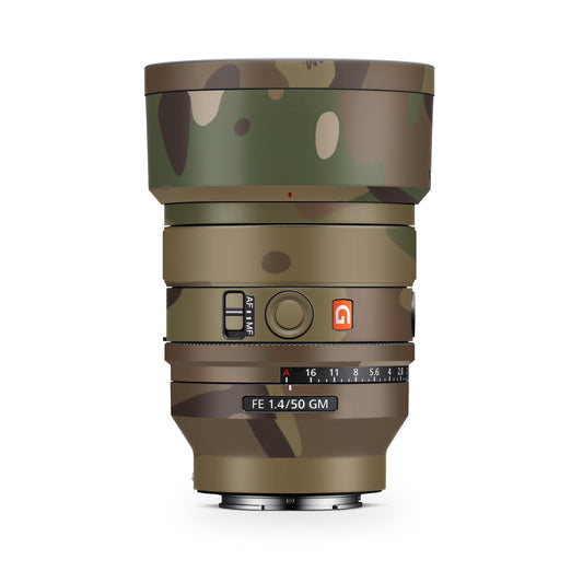 Sony FE 50 mm F1.4 GM Lens MULTICAM® vinyl skin